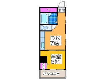 間取図 サンフラワー遠里小野