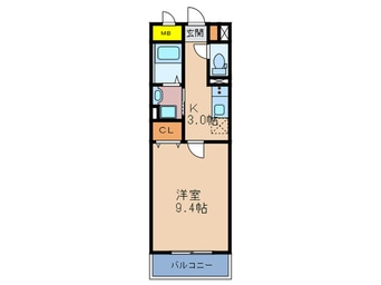 間取図 ラ　ヴィータ西梅田