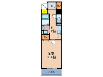 間取図 ラ　ヴィータ西梅田