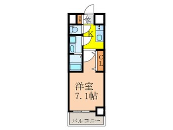 間取図 S-RESIDENCE三国WEST