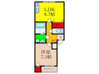 間取図 星見レスガス
