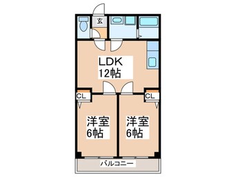 間取図 Ｙｓ朝潮橋駅前