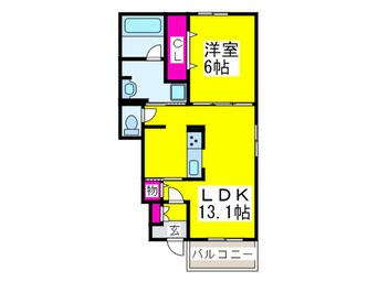 間取図 メゾングレイス