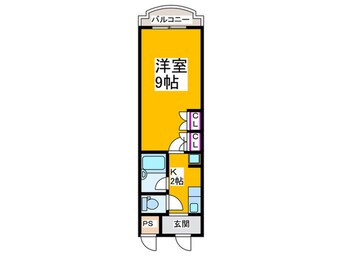 間取図 バーリオ２２２