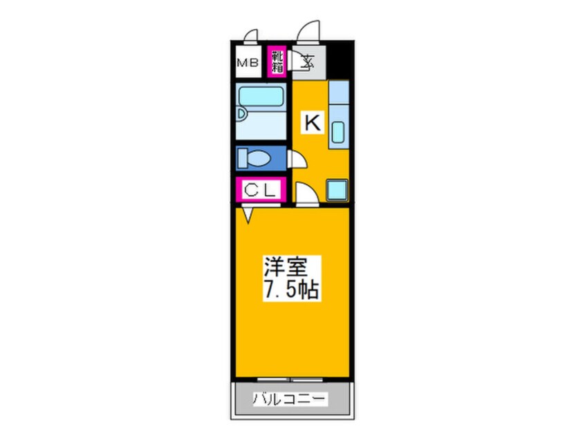 間取図 ＩＢＣ中百舌鳥