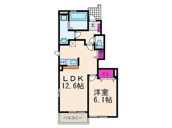 間取図 メゾンアレンヌⅡ