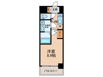 間取図 ﾌｧｰｽﾄﾌｨｵｰﾚ北大阪ﾘｱﾝ　(1203)