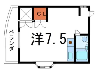 間取図 エ－ル青谷
