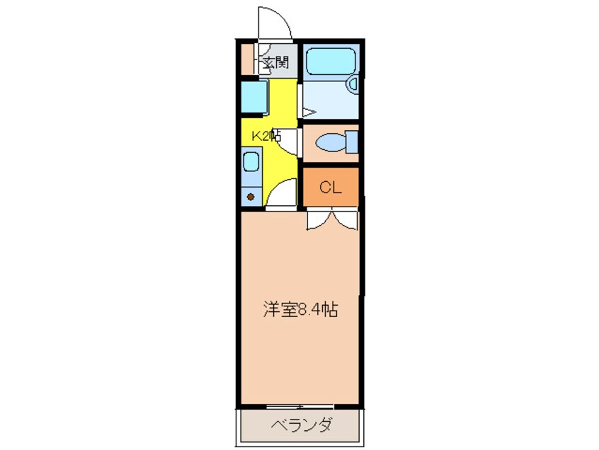 間取図 コマツビル