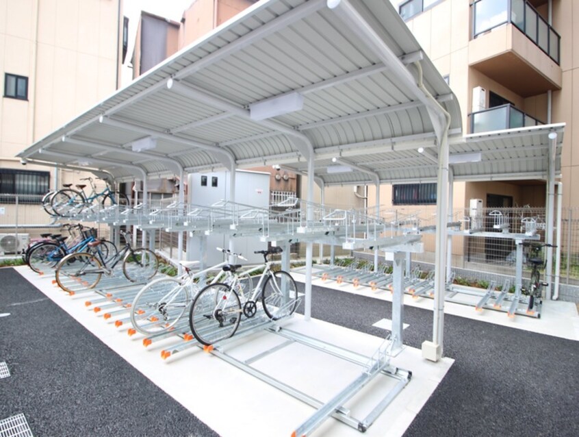 駐輪場 ﾚｼﾞｭｰﾙｱｯｼｭ天王寺舟橋(908)