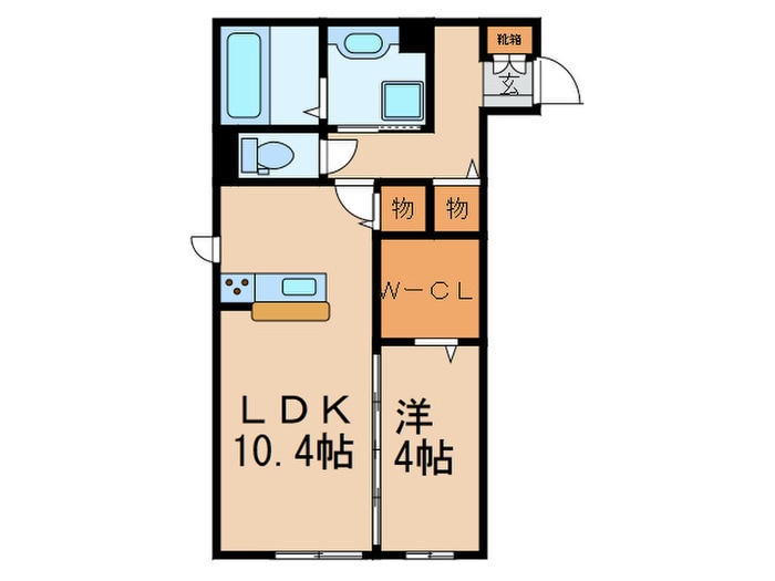 間取り図 Brama甲東