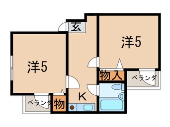 間取図 アブレスト西洞院