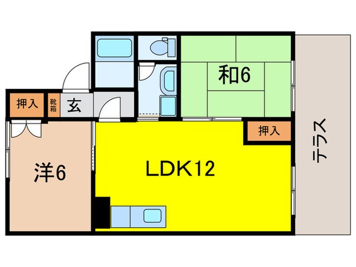 間取り図 ヴェール伊丹