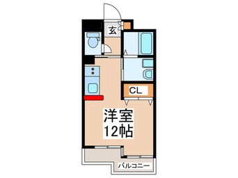 間取図 グリ－ンゲイブルズ