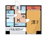 ﾌﾟﾛｼｰﾄﾞ神戸元町 1Kの間取り