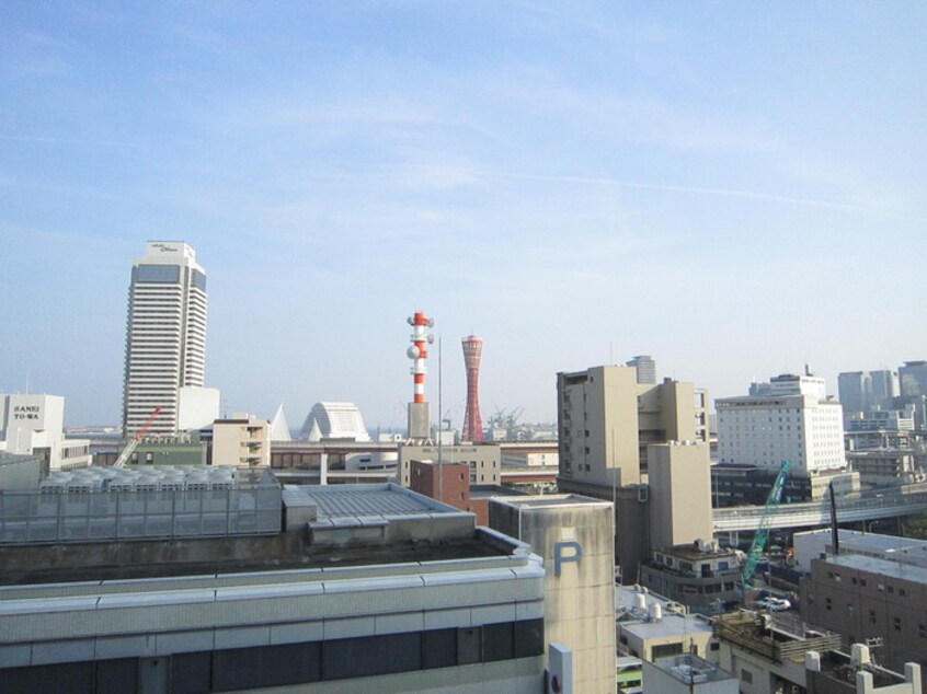 室内からの展望 ﾌﾟﾛｼｰﾄﾞ神戸元町