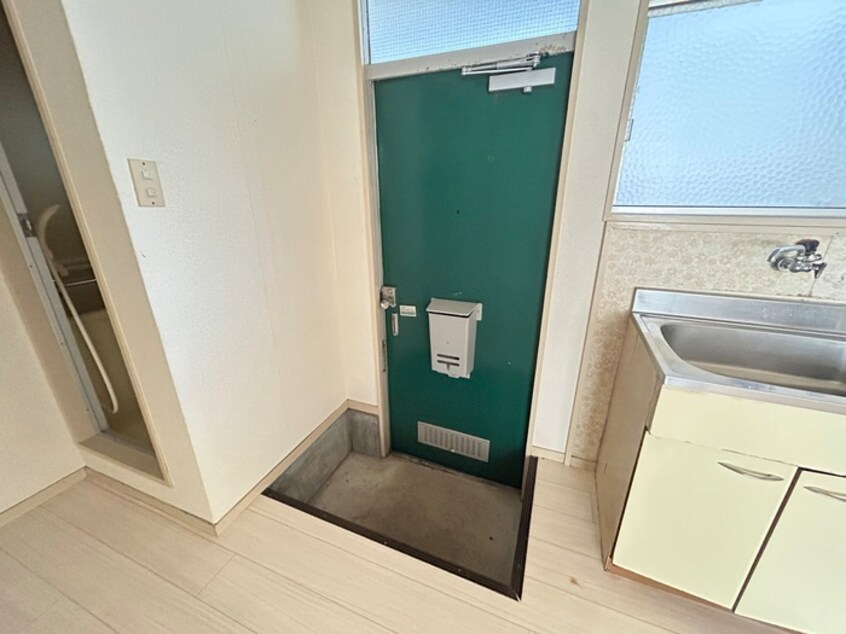 玄関 平野ハイツ