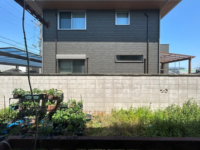 室内からの展望 平野ハイツ