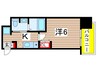 ＳＷＩＳＳ立花 1Kの間取り