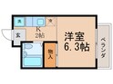 レザン四条大宮の間取図