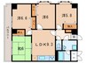 HACHIBUSE鳴尾 4LDKの間取り
