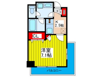 間取図 アクティコ－トクリスタル京橋