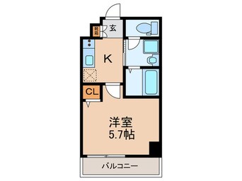 間取図 レガーロ雲井