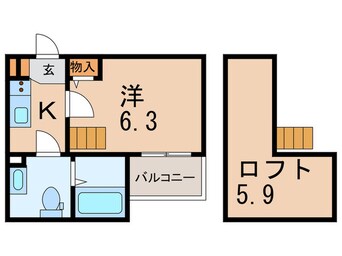 間取図 Blossom Imazu