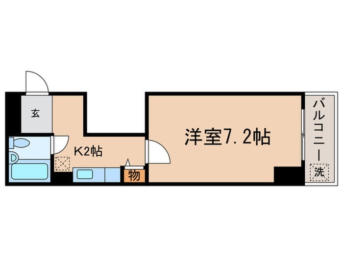 間取り図 ピュアコ－ト錦