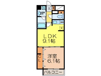 間取図 ソラ－ジュ茨木