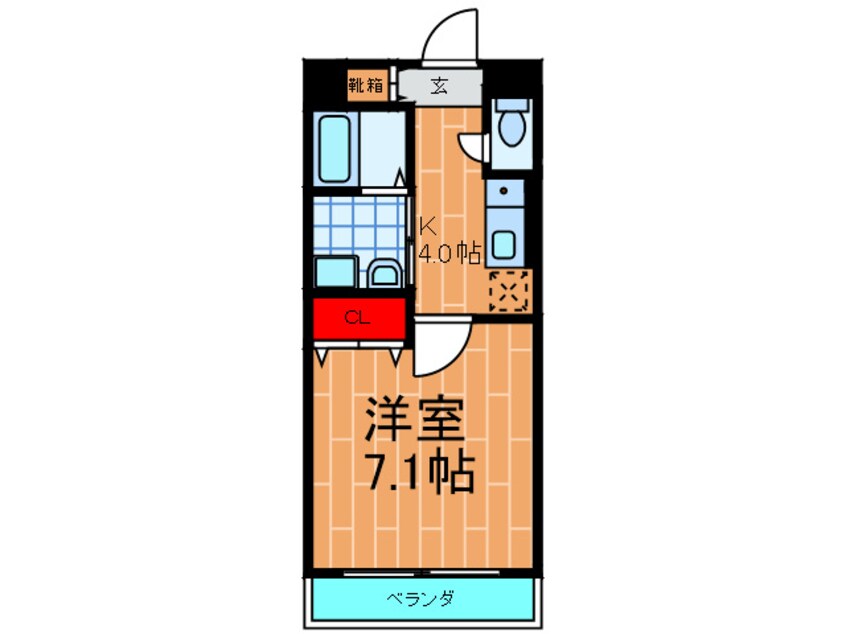 間取図 メイプルハウス