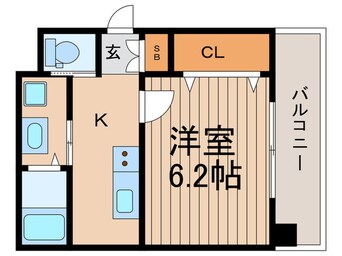 間取図 ヴァローレ枚方