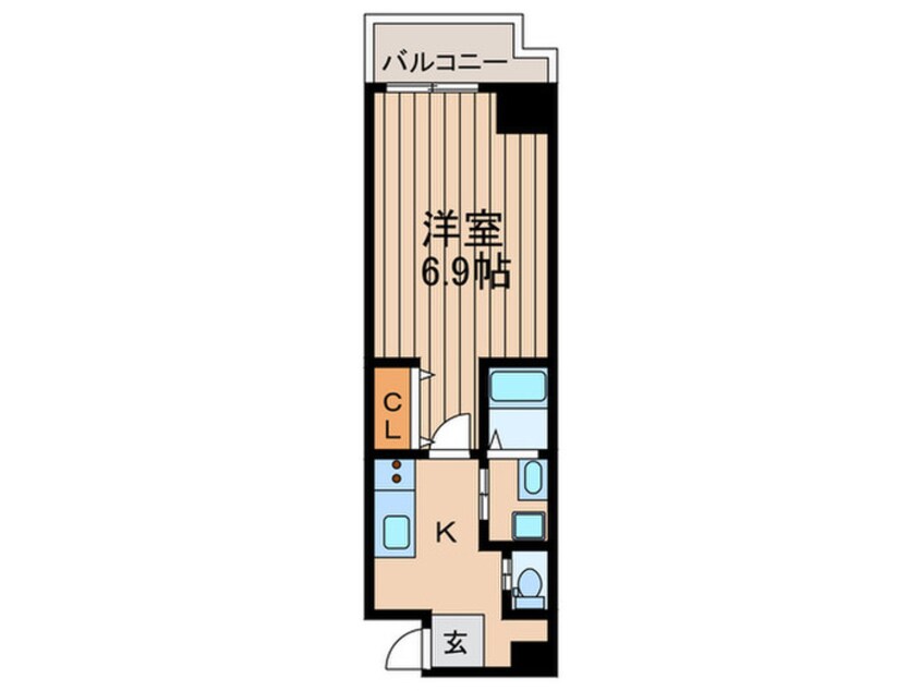 間取図 ヴァローレ枚方