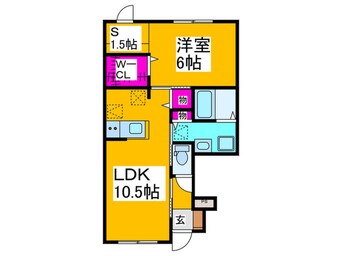 間取図 プレジールヴィラ