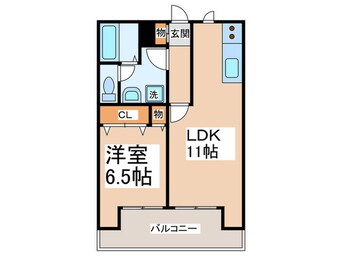 間取図 ベルリ－ド加美北Ａ