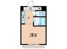 アントレ水木 1Kの間取り