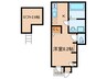 あんしん＋菊水町08-1042 1Kの間取り