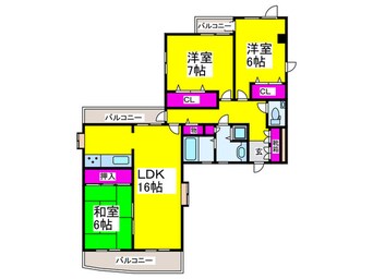 間取図 エグゼプランシュス百舌鳥