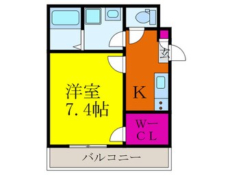 間取図 ジーメゾン摂津正雀