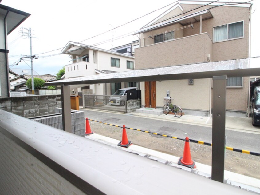 室内からの展望 ジーメゾン摂津正雀