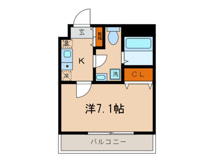 間取図 フォレストコート名谷