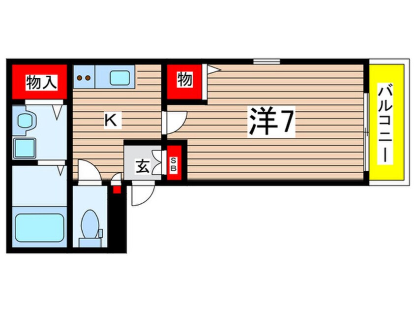 間取図 エイワード立花