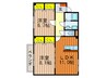 ラフレシ－ル 2LDKの間取り