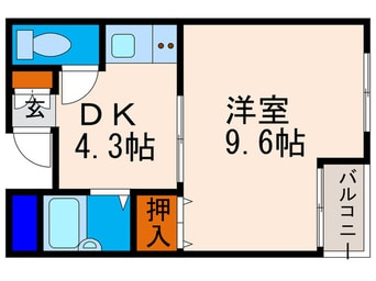 間取図 南風館高瀬