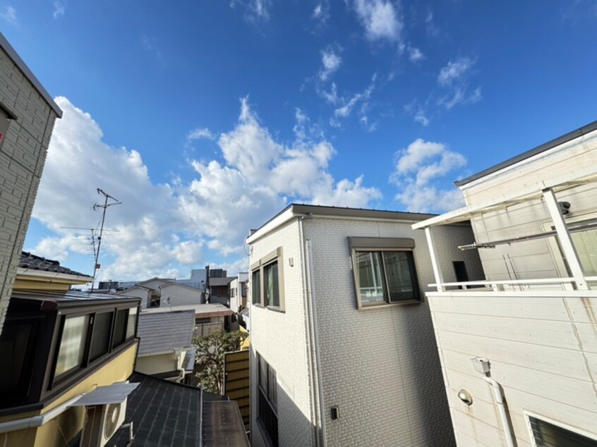 室内からの展望 LA MAISON VERTE 西田辺