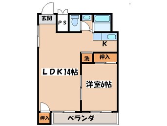 間取図 リブロン和泉町