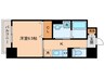 ふぁみーゆ山之内 1Kの間取り