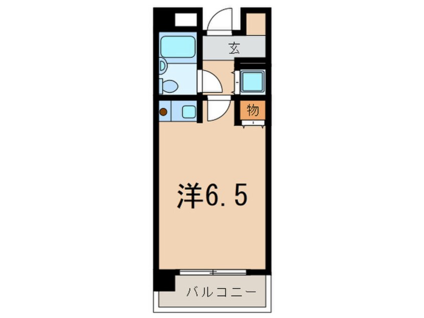 間取図 ダンディライオン芦屋