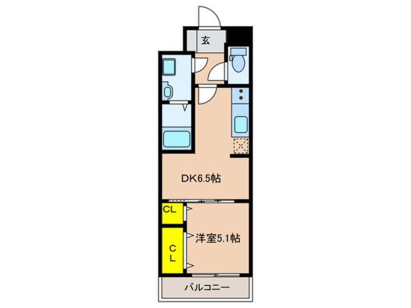 間取図 ヴァン・ベール