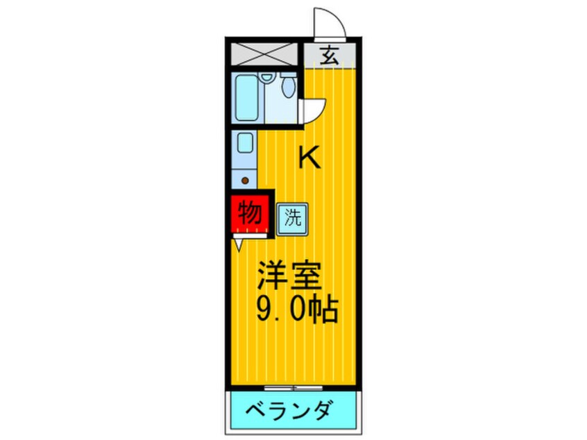 間取図 パークハイツエクセル